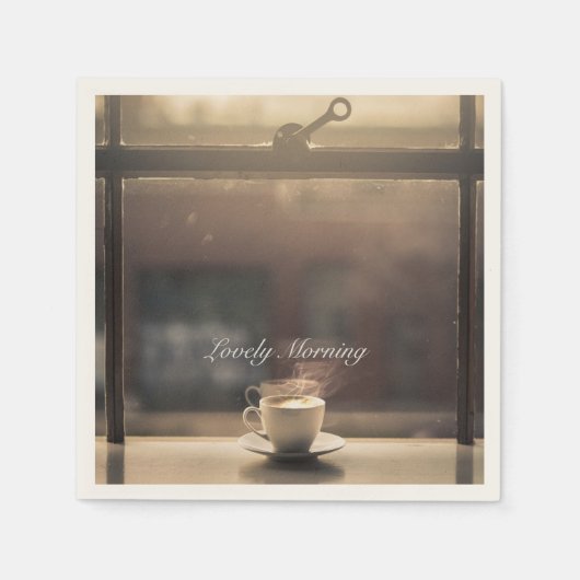 Kaffeepapier Napkins Serviette (Vorderseite)