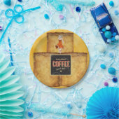 Kaffeepapier Pappteller (Party)