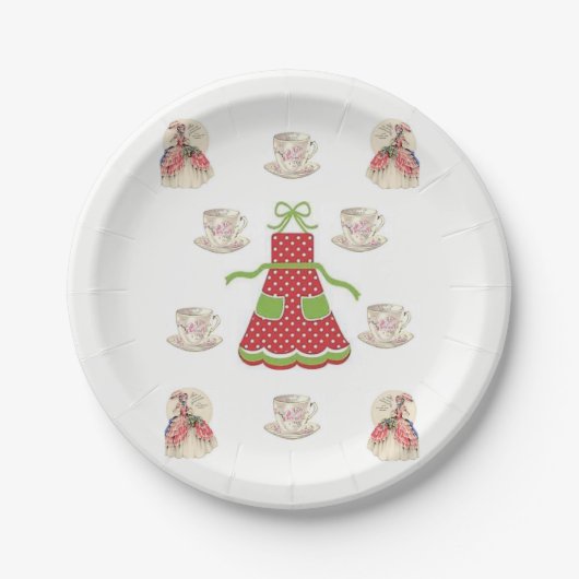 Kaffeepapier Pappteller (Vorderseite)