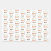 Kaffeepapier Set 3 Geschenkpapier Set (Vorderseite 3)
