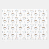 Kaffeepapier Set 3 Geschenkpapier Set (Vorderseite 2)