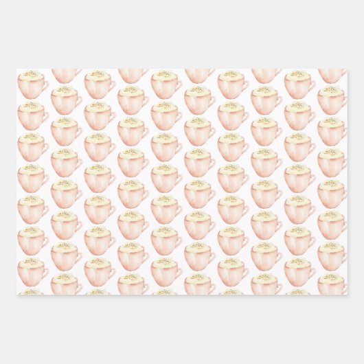 Kaffeepapier Set 3 Geschenkpapier Set (Vorderseite)