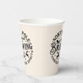 Kaffeepapier zum Brechen von Weihnachtsbrannten Pappbecher (Rechts)