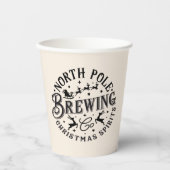 Kaffeepapier zum Brechen von Weihnachtsbrannten Pappbecher (Vorderseite)