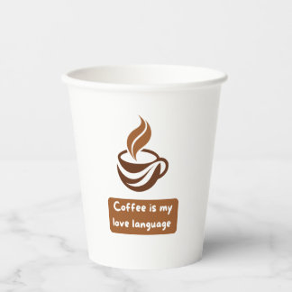Kaffeepapierbecher  pappbecher