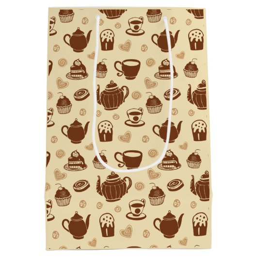 Kaffeepapierbeutel Mittlere Geschenktüte (Rückseite)