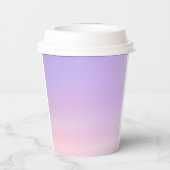 Kaffeepapierkisten Pappbecher (Rückseite)