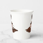 Kaffeepapierkisten Pappbecher (Rechts)