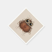 Kaffeepapierservietten Serviette (Ecke)