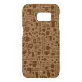 Kaffeepatch Square Case-Mate Samsung Galaxy Hülle (Rückseite)