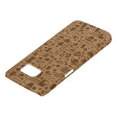 Kaffeepatch Square Case-Mate Samsung Galaxy Hülle (unten)