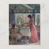 Kaffeepause 1906 postkarte (Vorderseite)