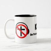 Kaffeepause 2.0 zweifarbige tasse (Links)