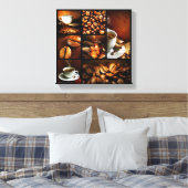 Kaffeepause 2 leinwanddruck (Insitu (Schlafzimmer))