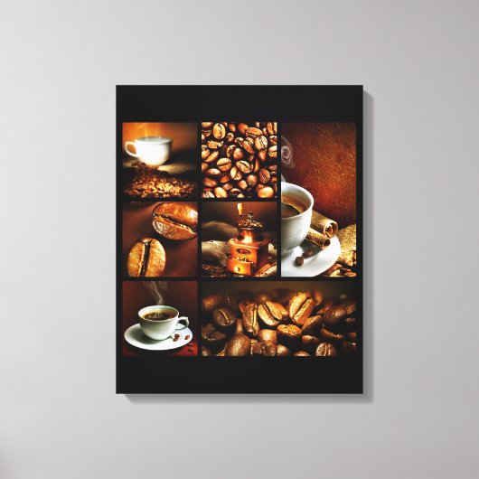 Kaffeepause 2 leinwanddruck (Vorderseite)