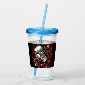 Kaffeepause Acryltrinkbecher (Rückseite)