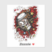 Kaffeepause Aufkleber (Blatt)