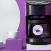 Kaffeepause-Aufkleber Runder Aufkleber