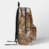 Kaffeepause Bedruckter Rucksack (Links)