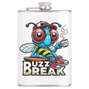 Kaffeepause Buzz Flachmann
