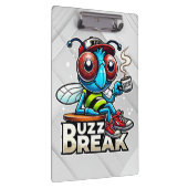 Kaffeepause Buzz Klemmbrett (Rechts)