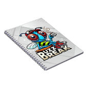Kaffeepause Buzz Notizblock (Rechte Seite)