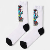 Kaffeepause Buzz Socken (Linkes Detail)