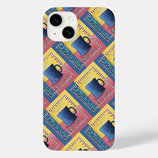 Kaffeepause Case-Mate iPhone Hülle (Rückseite)