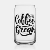 Kaffeepause Club Dosenglas (Vorderseite)