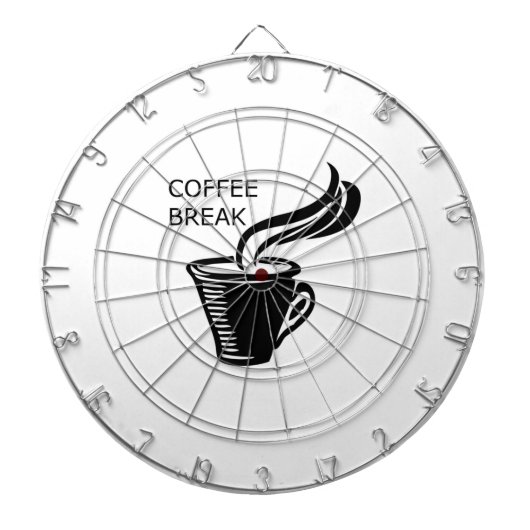 Kaffeepause Dartscheibe (vorne)