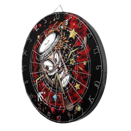 Kaffeepause Dartscheibe (Vorderseite rechts)