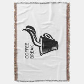 Kaffeepause Decke (Vorderseite Vertikal)