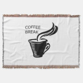 Kaffeepause Decke (Vorderseite)