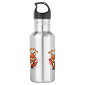 Kaffeepause Design Edelstahlflasche (Rückseite)