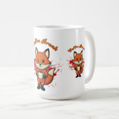 Kaffeepause Design Kaffeetasse (VorderseiteRechts)