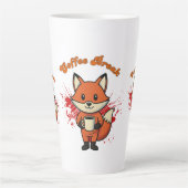 Kaffeepause Design Milchtasse (Vorderseite)