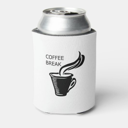 Kaffeepause Dosenkühler (Kanne Rückseite)
