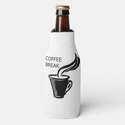 Kaffeepause Flaschenkühler (Flaschenvorderseite)