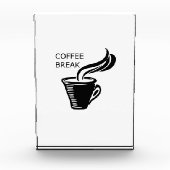 Kaffeepause Fotoblock (Vorderseite)