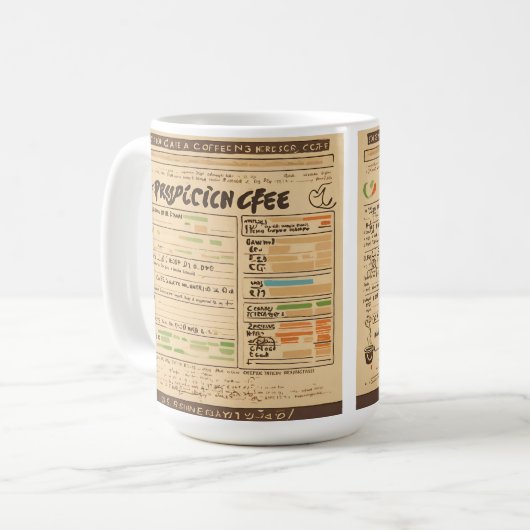 Kaffeepause Funny Coffee Tasse (Vorderseite Links)