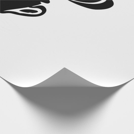 Kaffeepause Geschenkpapier (Ecke)