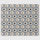 Kaffeepause Geschenkpapier (Flach)