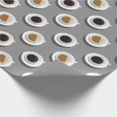 Kaffeepause Geschenkpapier (Ecke)