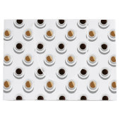 Kaffeepause Große Geschenktüte (Vorderseite)