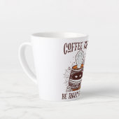 Kaffeepause - Halloween-Thema Milchtasse (Linke Ecke)