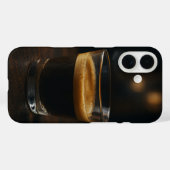 Kaffeepause Handy Case - Minimalistisches Espresso (Rückseite (Horizontal))