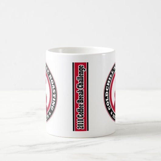 Kaffeepause-Herausforderungs-Tasse 2010 Kaffeetasse (Mittel)