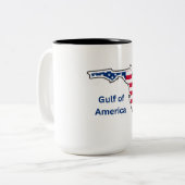 Kaffeepause im Golf von Amerika - Tasse (Vorderseite Links)