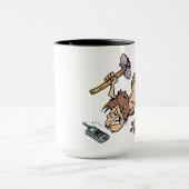 Kaffeepause jetzt! Ringer-Tasse Tasse (Zentrum)