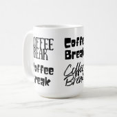 Kaffeepause Kaffeetasse (Vorderseite Links)